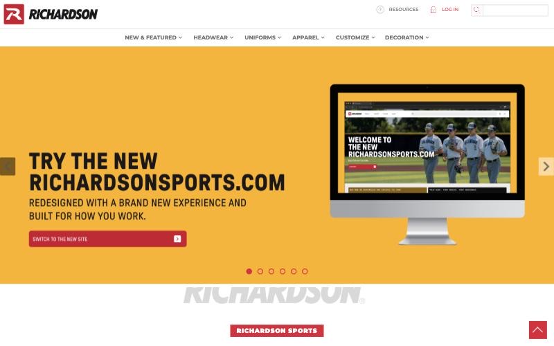 The old Richardson homepage